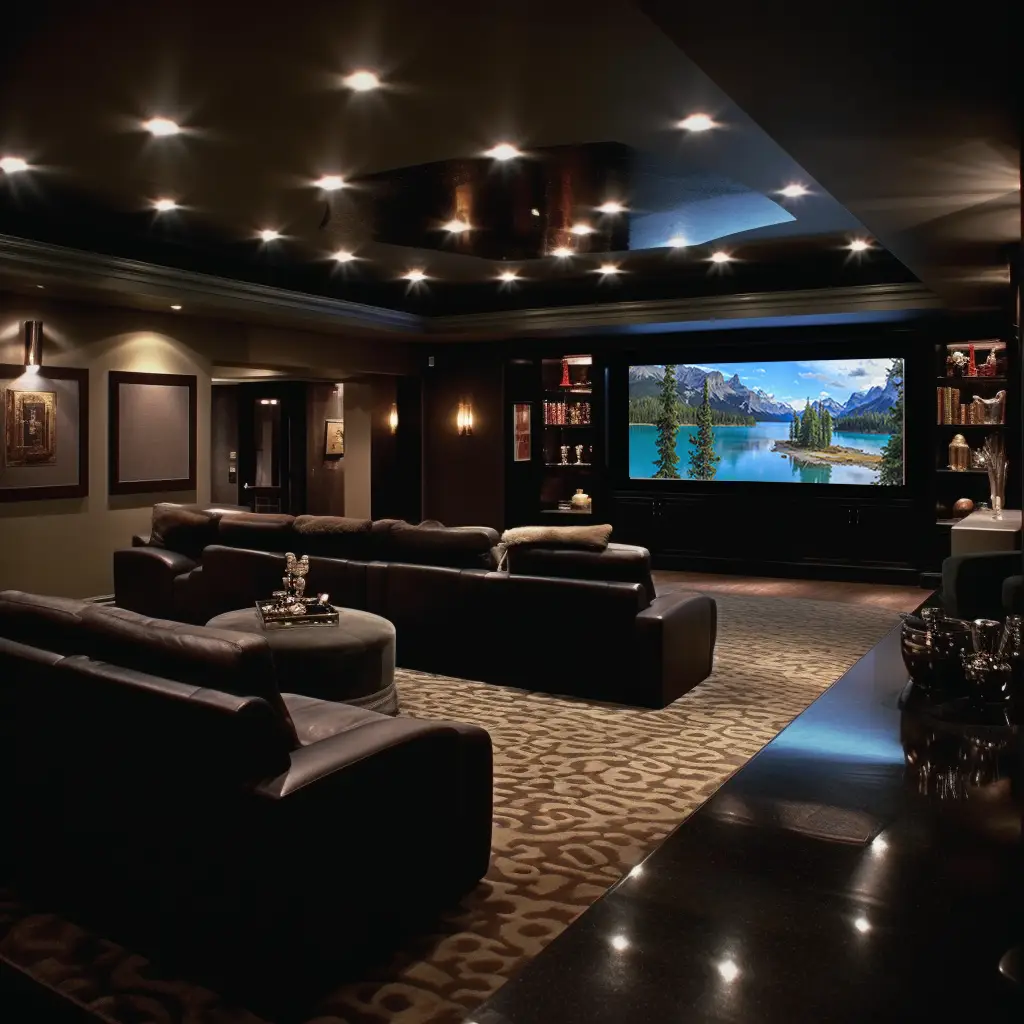 Photo inspiration: Luxury Home Entertainment Systems With Automation Reference: Audio Visual Home Automation